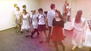 Scottish Country Dancing The Snowball reel Christmas 5Cversion [upl. by Eldnek623]