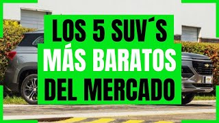 Las 5 CAMIONETAS más BARATAS del mercado  Rodrigo de Motoren [upl. by Nella]