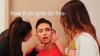 LETTING BOTH MY GIRLFRIENDS DO MY MAKEUP [upl. by Oys]