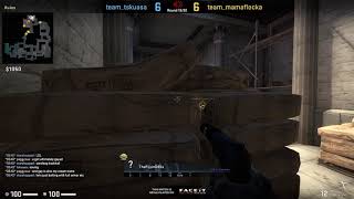 CSGO  He ghosted me but they didnt listen 1v4 ninja defuse [upl. by Ellehcin]