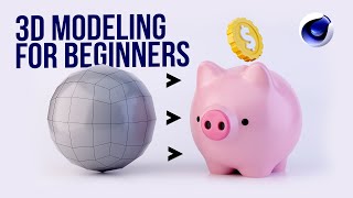 3D Modeling For Beginners In Cinema 4D [upl. by Raquela937]