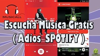 Escuchar musica Gratis con MusicAll para android  Motorola Moto G [upl. by Gurney]