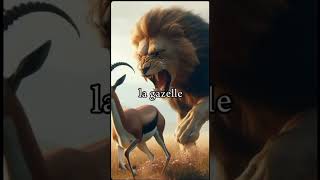 Lion tombe Amoureux d’une Gazelle motivation histoiredevie citation histoiremotivante citation [upl. by Toulon]