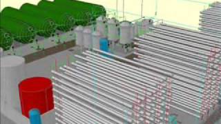 3D Design Sea Water Reverse Osmosis desalination plant 25000 m3d [upl. by Enomys333]