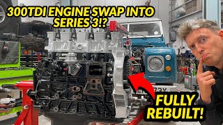 Engine swapping a Series 3  Part 1 [upl. by Scheider]