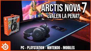 STEELSERIES ARCTIS NOVA 7  🔍REVIEW  📦UNBOXING  ESPAÑOL [upl. by Yuzik]