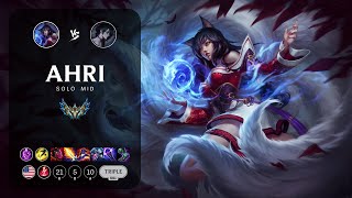 Ahri Mid vs Hwei  NA Challenger Patch 144 [upl. by Siol]