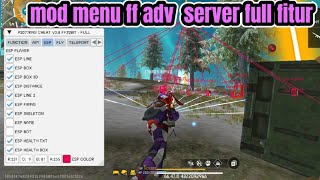 mod menu ff adv server full fitur 🖥️ free fire mod menu ADV server PC 🖥️ [upl. by Tav]