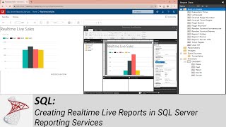 SQL Creating Realtime Live Reports in SQL Server Reporting Services [upl. by Yelssew]