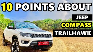 Compass Trailhawk vs Compass 2019  10 Differences between trailhawk and compass asy [upl. by Einamrej418]