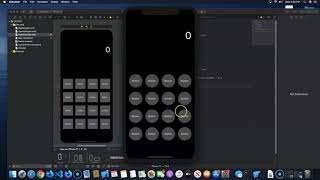 Build a IOS Calculator App with Swift and Xcode [upl. by Airret]