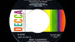 1961 HITS ARCHIVE Wonderland By Night  Bert Kaempfert a 1 record [upl. by Hamaso333]