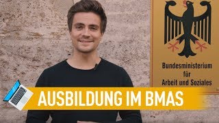 Max Zielke besucht die SuperAzubis  Ausbildung im BMAS [upl. by Ragouzis576]