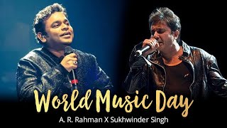 World Music Day AR Rahman and Sukhwinder Singhs Journey as Artists and Collaborators [upl. by Shevlo]