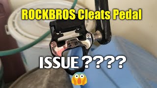 ROCKBROS Cleats Pedal Issue  Review [upl. by Roselba]