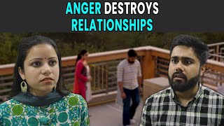 Anger Destroys Relationships  Rohit R Gaba [upl. by Schilt781]