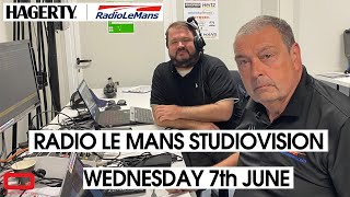 Radio Le Mans Studiovision  WEDNESDAY LIVE [upl. by Oznerol]