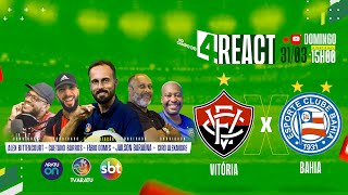 React BAVI  AO VIVO Fábio Gomes recebe convidados para acompanhar a final do Baianão [upl. by Barimah139]