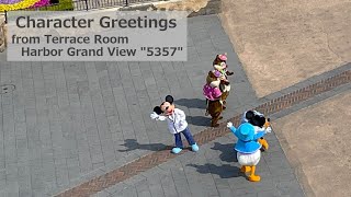 【ハバグラ5357】開園前グリーティング／Disney Character Greetings before Opening【東京ディズニーシー／Tokyo Disney Sea】 [upl. by Conger889]