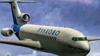 Pulkovo Aviation Enterprise Flight 612  Crash Animation [upl. by Nalaf]