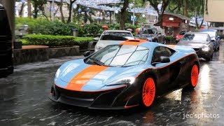 OneOff MSO McLaren 675LTTJ  Startup Rev amp Acceleration in Singapore [upl. by Tarrance943]