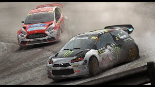 Rally Cross The Best Moments  DIRT RALLY  ONLINE [upl. by Ardnuassac]