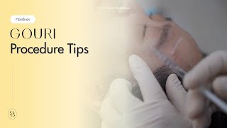 official GOURI cannula procedure tips  from anestesia to GOURI application 고우리 시술팁 [upl. by Kerekes]