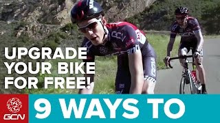 9 Ways To Upgrade Your Road Bike Without Spending Any Money [upl. by Chicky907]