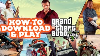 HOW TO DOWNLOAD amp PLAY GTA 5 IN LAPTOP OR PC  BUY GTA 5 FROM STEAM [upl. by Yevreh410]