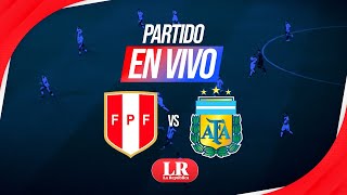 🔴 Perú 0  2 Argentina EN VIVO por las Eliminatorias Sudamericanas 2026  Fecha 4 [upl. by Blood]