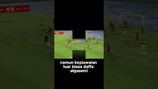 Kepiawaian Daffa Algasemi Indonesia U 17 vs Australia U 17 bolakocak football sepakbola [upl. by Florance391]