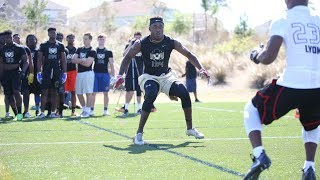 4star LB Amari Gainer is dominant in space [upl. by Anwahsak273]