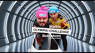 Maikis Olympia Challenge  BOBFAHREN [upl. by Eegnat]