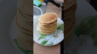 Pancakes without sugar or baking powder asmrcooking food cooking pancake recipe [upl. by Rednave796]