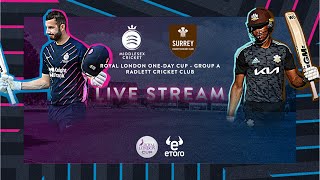 LIVE STREAM  ROYAL LONDON CUP I MIDDLESEX VS SURREY [upl. by Giardap106]