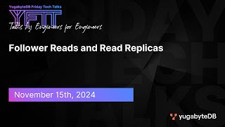 Follower Reads and Read Replicas [upl. by Edahc]