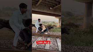 Train wale 🤨🤨😝 Dont miss end [upl. by Bilac]