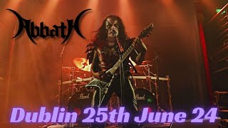 Abbath  Live In Dublin 25th June 2024 [upl. by Skippie330]