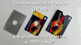 Telekomunikacja Polska  Jak promowano Internet w 2001 TPSA [upl. by Ydnic]