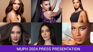 The Official Press Presentation of Miss Universe Philippines 2024 Delegates [upl. by Bezanson835]