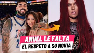 Anuel le sigue faltando el respeto a su novia por Karol G [upl. by Akel]