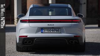 2025 Porsche Panamera Turbo S EHybrid  Ice Grey Metallic  Driving Interior Exterior 4K [upl. by Naltiac]