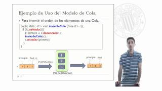 Estructuras de Datos Lineales Pila Cola y Lista con Punto de Interés   UPV [upl. by Alderson]