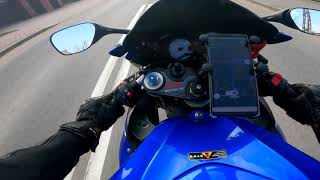 GSXR 600 K7 QuickShifter sound [upl. by Latouche324]