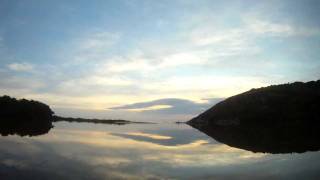 Amanhecer no Rio Jucu  Time Lapse Gopro HD [upl. by Erotavlas]