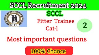 SCCLSingareni SCCL fitterSCCL Coal indiaSingareni collieriesSCCL fitter important questions [upl. by Arema143]