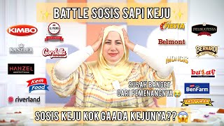 TASYI BATTLE SOSIS KEJU  Susah banget cari pemenangnya [upl. by Quiteri]