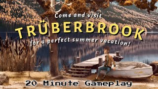 Trüberbrook  20 Minute Gameplay  Indie Point and Click Adventure  1080p60fps [upl. by Anad]