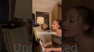 The new unreleased Freya Ridings Song « Undefeated »✨ singer cover singerchallenge freyaridings [upl. by Charis26]