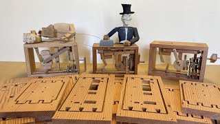 Adventures in automata  workshop diary 2  Making the boxes [upl. by Geno70]